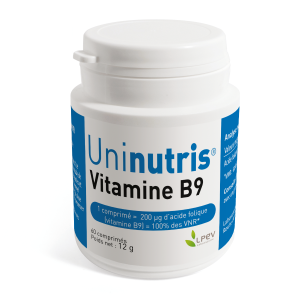 Uninutris® vitamine B9 - Laboratoire LPEV